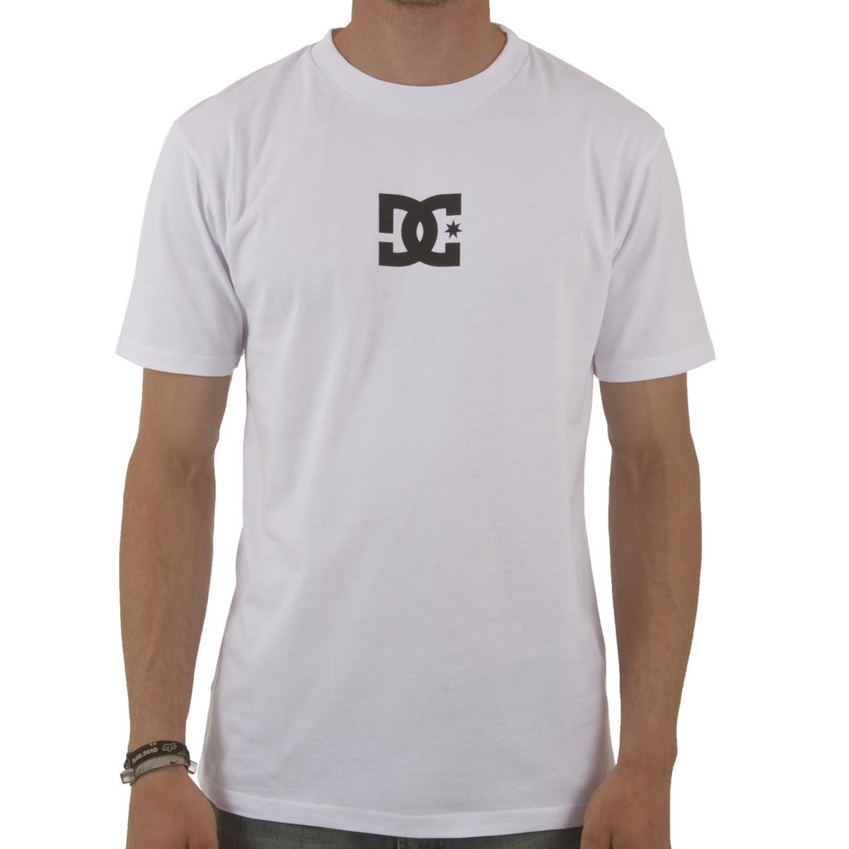 Freizeit/Streetwear Bekleidung-T-Shirts/Polos - DC T-Shirt Solo Star White