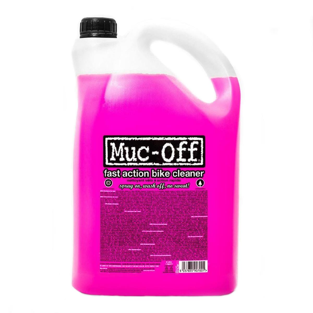 Muc-Off Detergente Bike 5 Litri, Nero