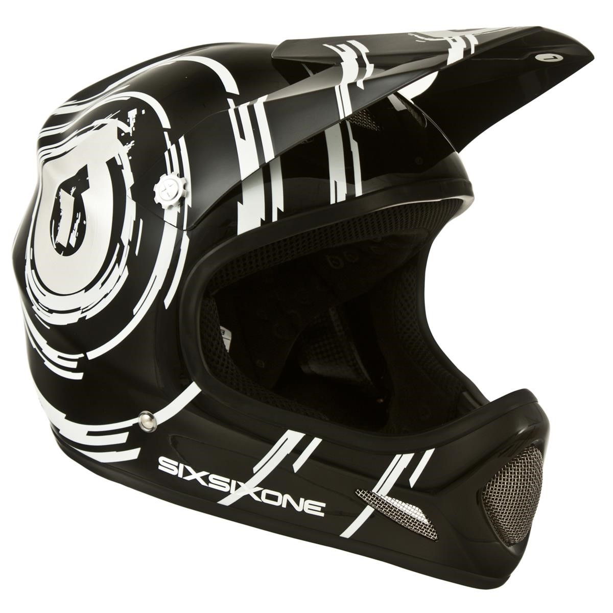 Motocross/MTB Schutzbekleidung-MTB Helme - SixSixOne Helm 661 EVO Inspiral Black/White