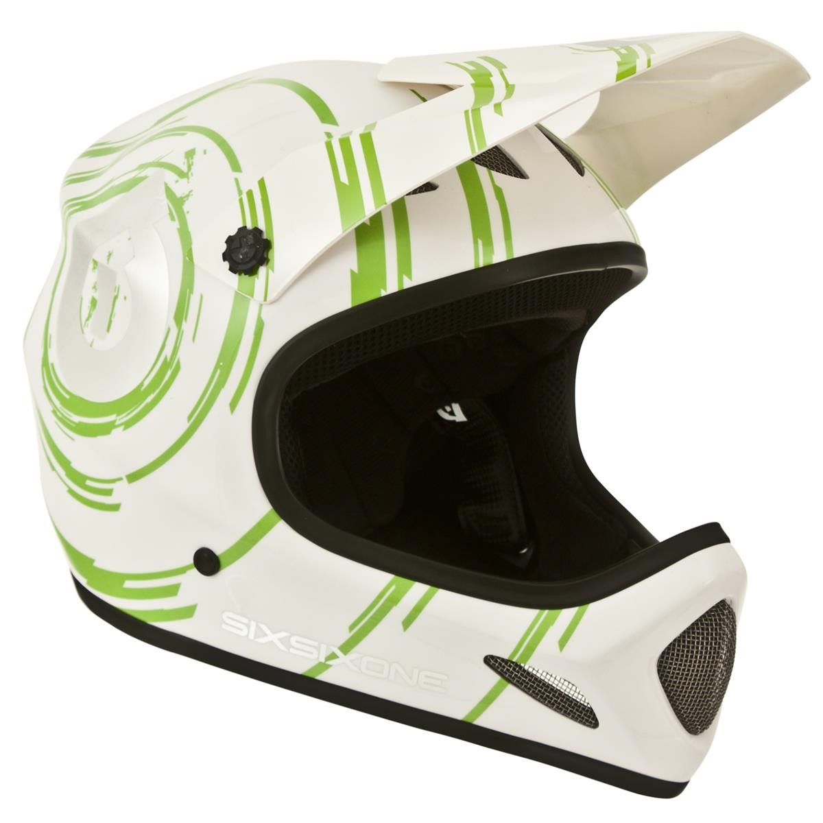 Motocross/MTB Schutzbekleidung-MTB Helme - SixSixOne Helm 661 EVO Inspiral White/Lime