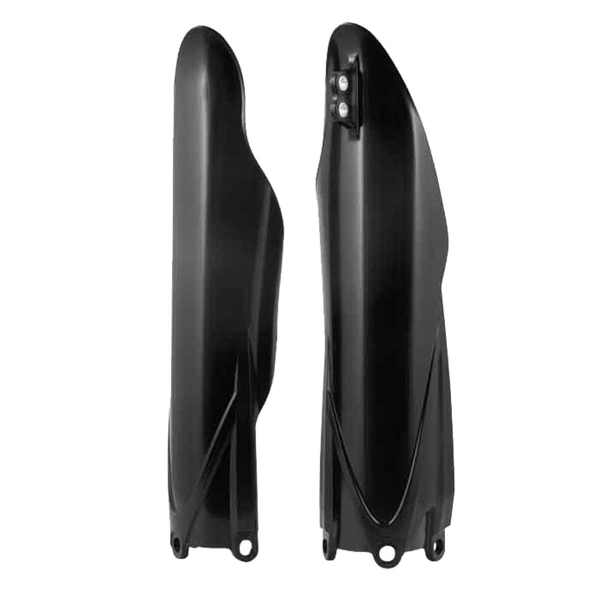 Acerbis Lower Fork Covers  Yamaha YZ 125/250 08-14, YZF 250/450 08-09, Black