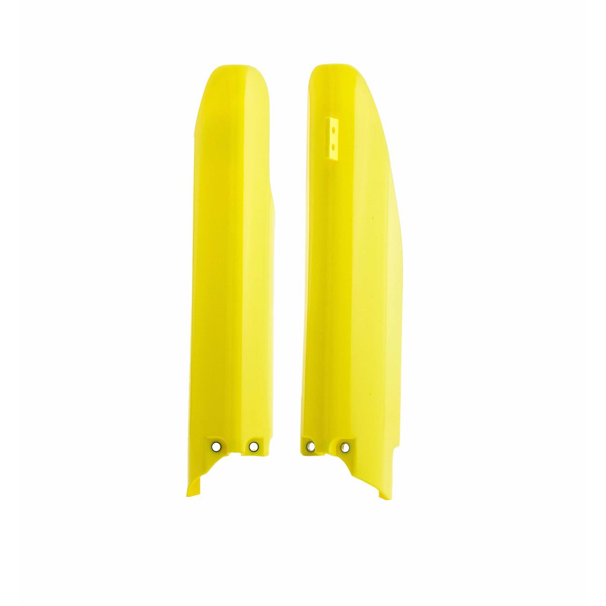 Acerbis Lower Fork Covers  Suzuki RM 125/250 07-14, RMZ 250/450 07-, Yellow