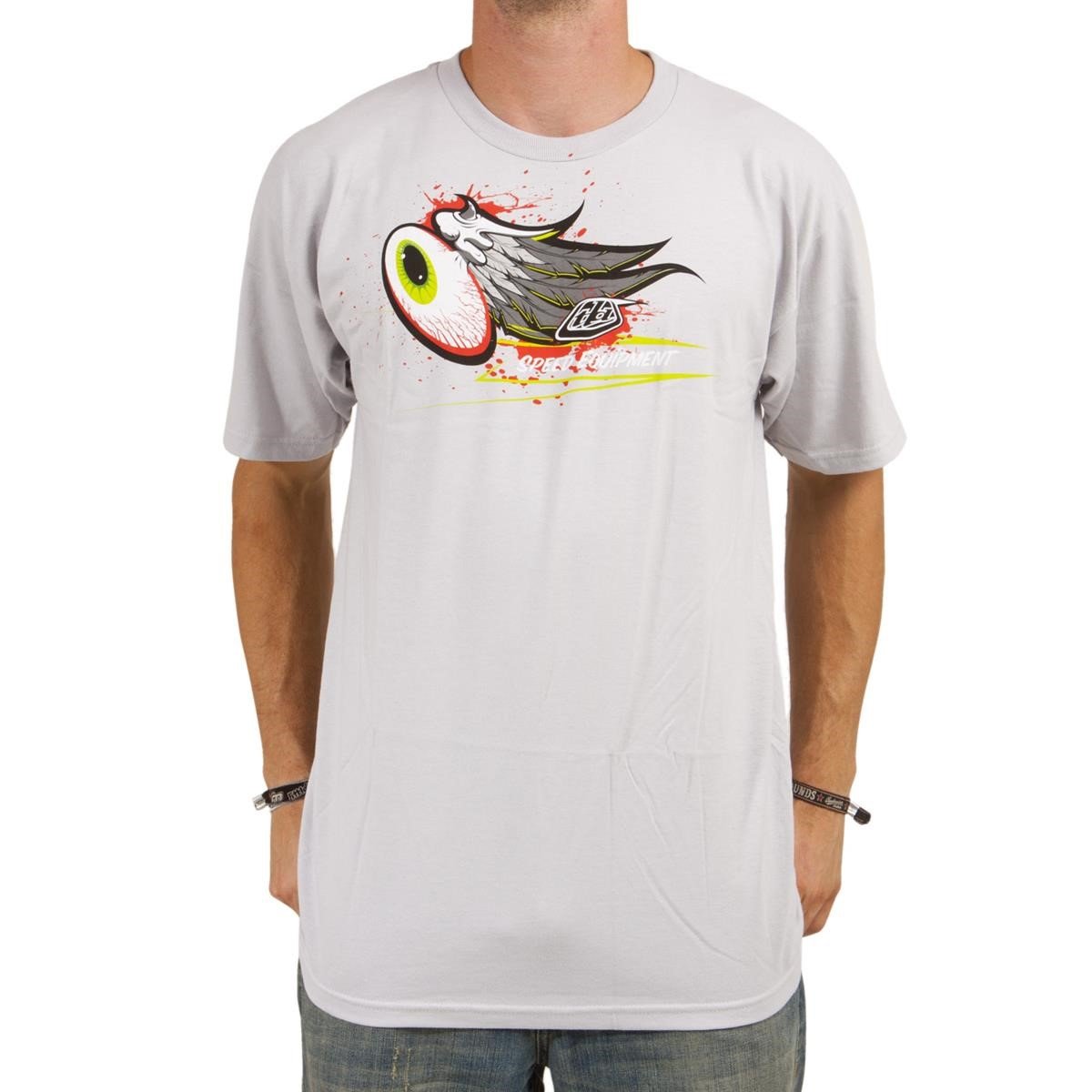 Freizeit/Streetwear Bekleidung-T-Shirts/Polos - Troy Lee Designs T-Shirt Speedwing Gray