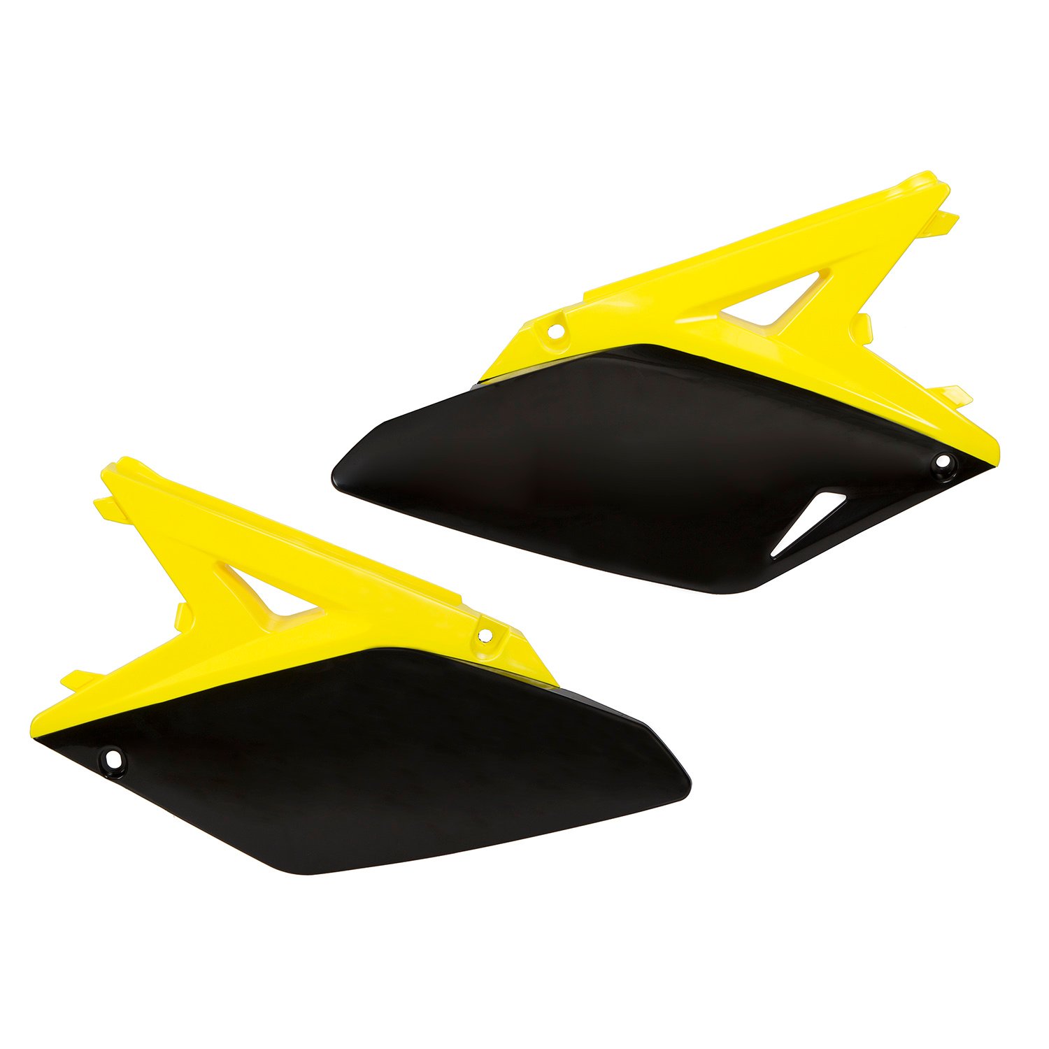 Acerbis Side Panels  Suzuki RMZ 250 10-18, Yellow/Black