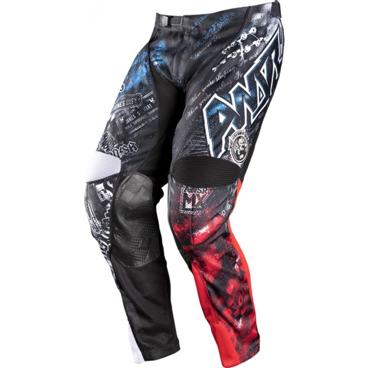 Motocross/MTB Bekleidung-MX Fahrerhose - Answer Racing Fahrerhose JSC Seven Blue/Red