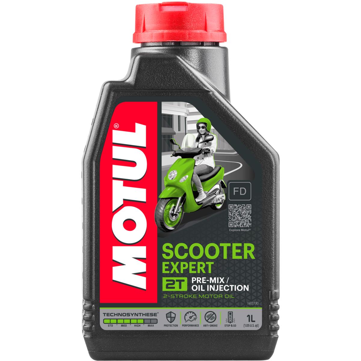 Motul Huile Moteur Scooter Expert 2-Stroke, 1 Liter
