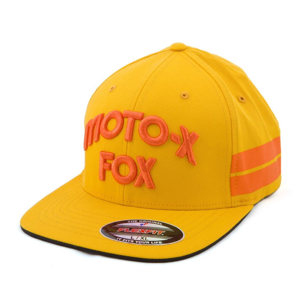 Freizeit/Streetwear Bekleidung-Beanies/Mützen/Caps - Fox Flexfit Cap/Mütze Moto-X Hall Of Fame Sunset