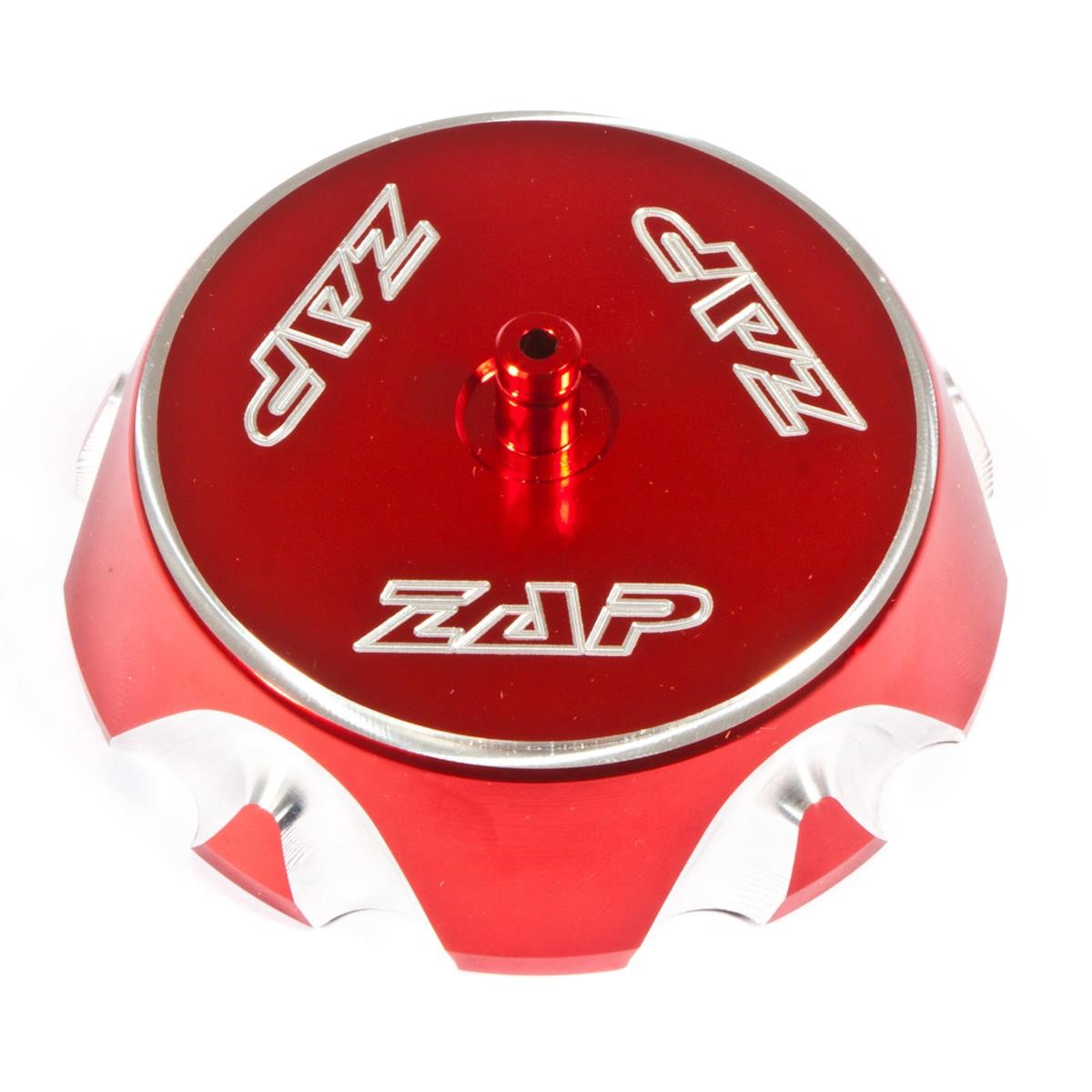 ZAP Bouchon de Reservoir  Aluminium, Red, Honda, Kawasaki, Suzuki