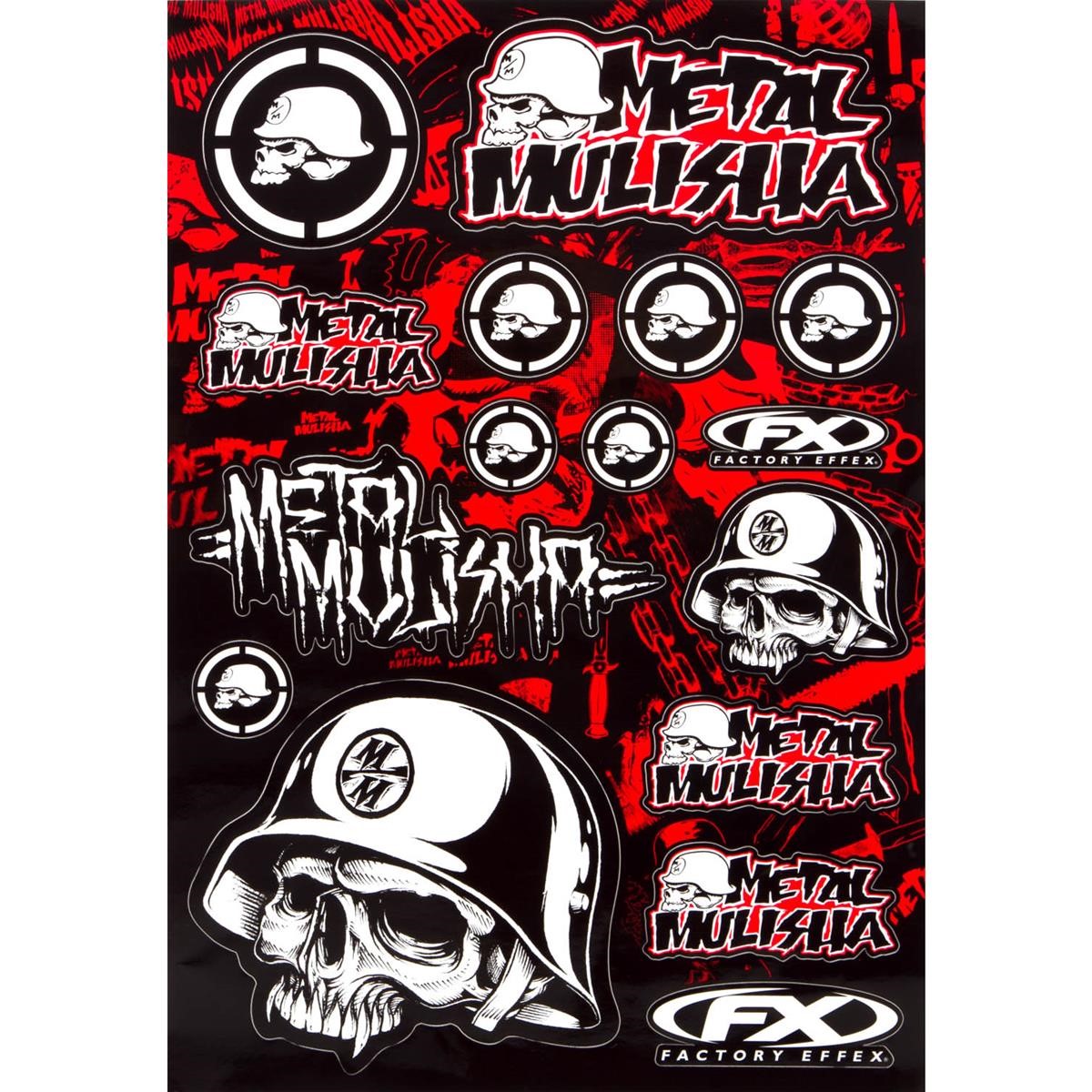 Factory Effex Sticker Kit  Metal Mulisha