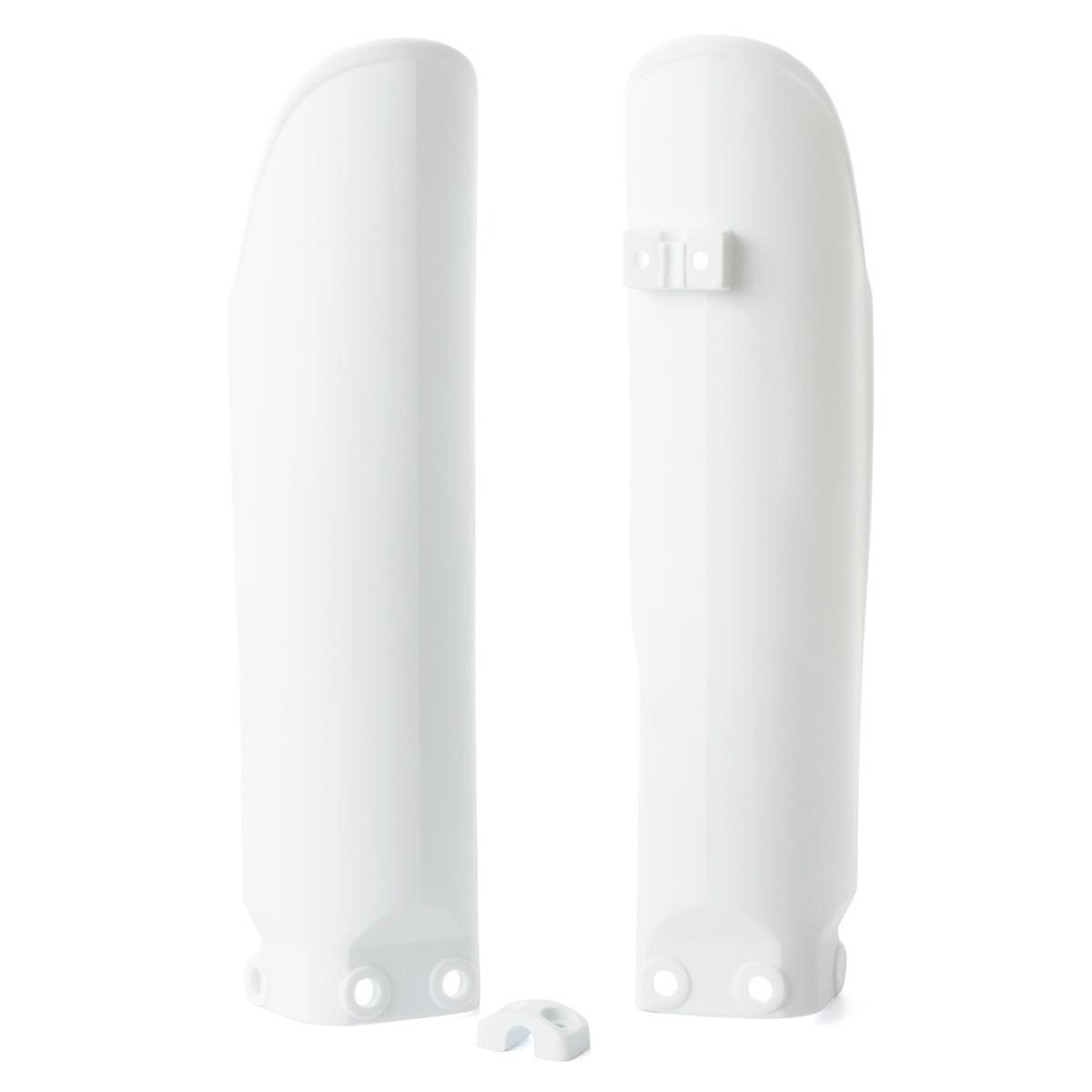 Acerbis Lower Fork Covers  KTM SX 85 04-12, White