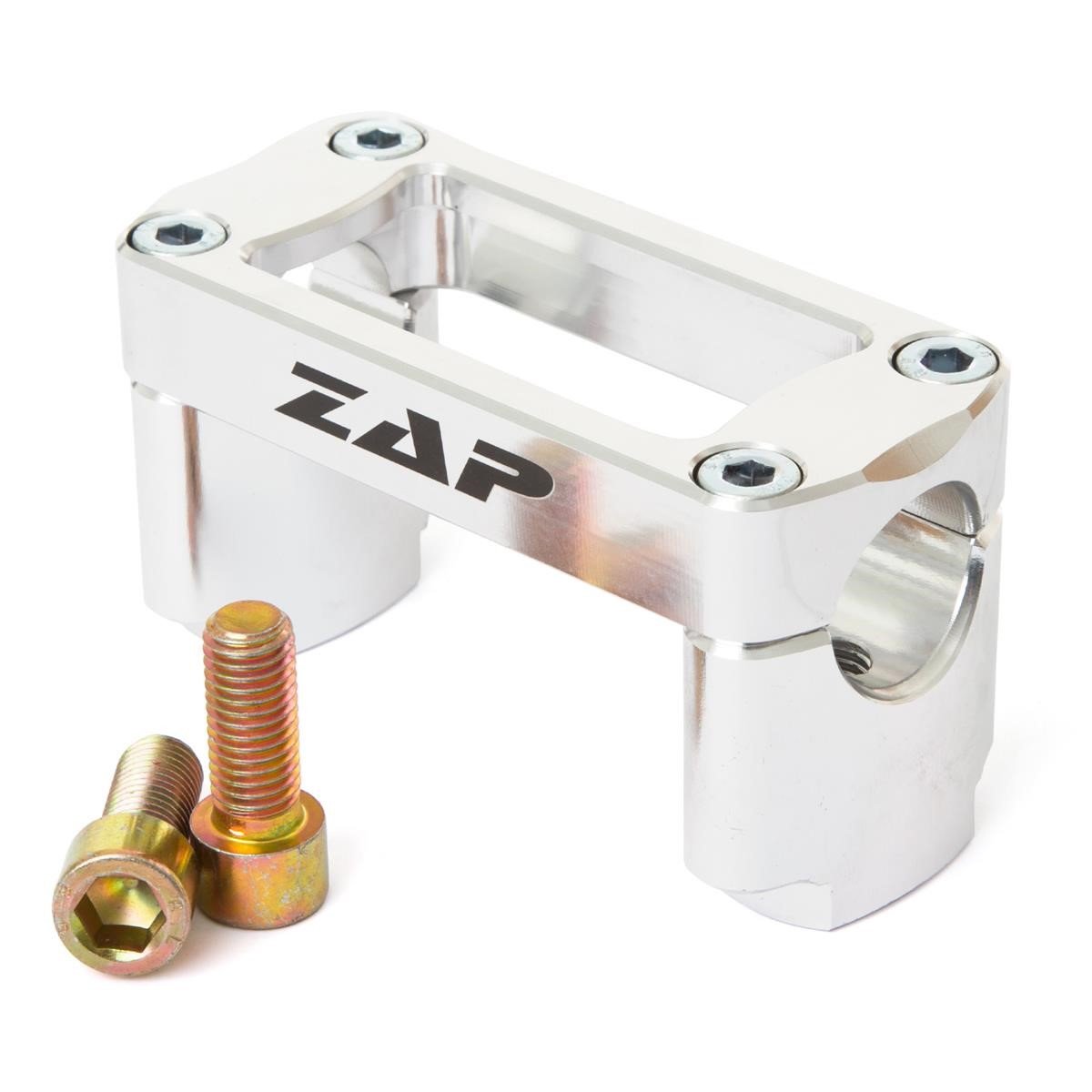 ZAP Kit Attacco Manubrio T-Bone Argento, per Manubrio 28.6 mm, Height 45 mm