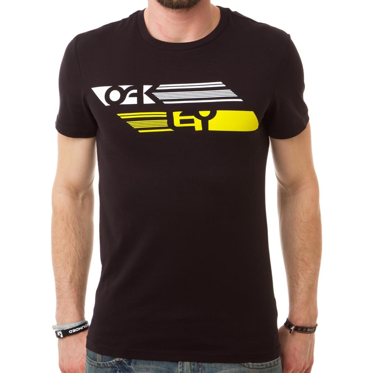 Freizeit/Streetwear Bekleidung-T-Shirts/Polos - Oakley T-Shirt Flip Jet Black