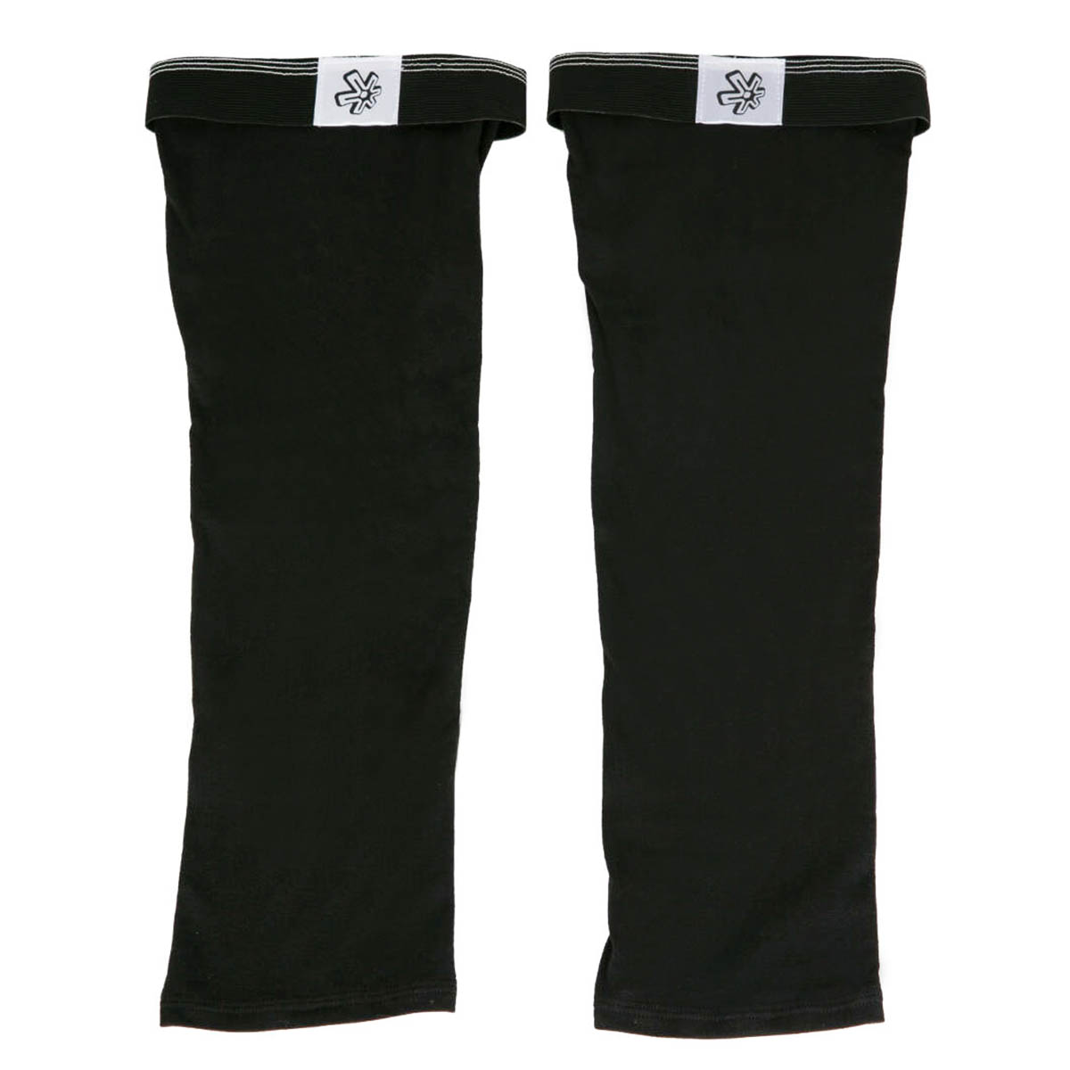 Asterisk Knee Brace Stockings  Black