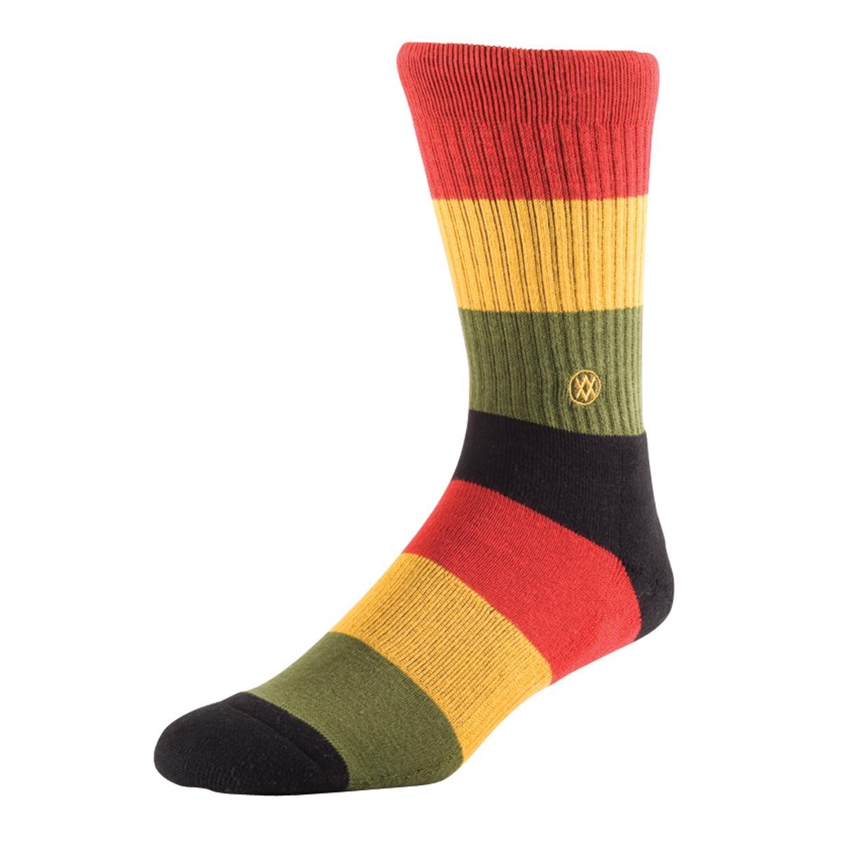 Freizeit/Streetwear Bekleidung-Socken/Strümpfe/Strumpfhosen - Stance Socken Maytal Rasta