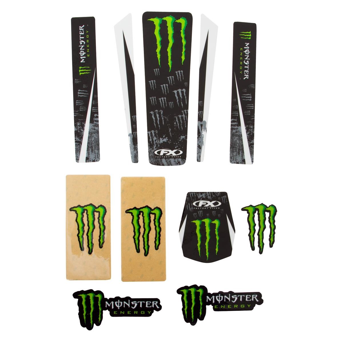 Motocross/MTB Ersatzteile,Technik,Zubehör-Technik Aufkleber/Dekor - Factory Effex Universal Trim Kit Monster Energy