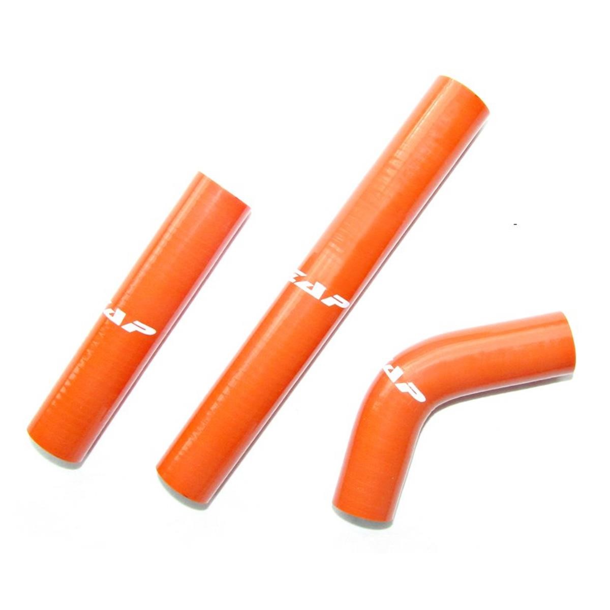 ZAP Kit Durites de Radiateurs  Orange, KTM EXC 250/ 300 2-Temps 08-