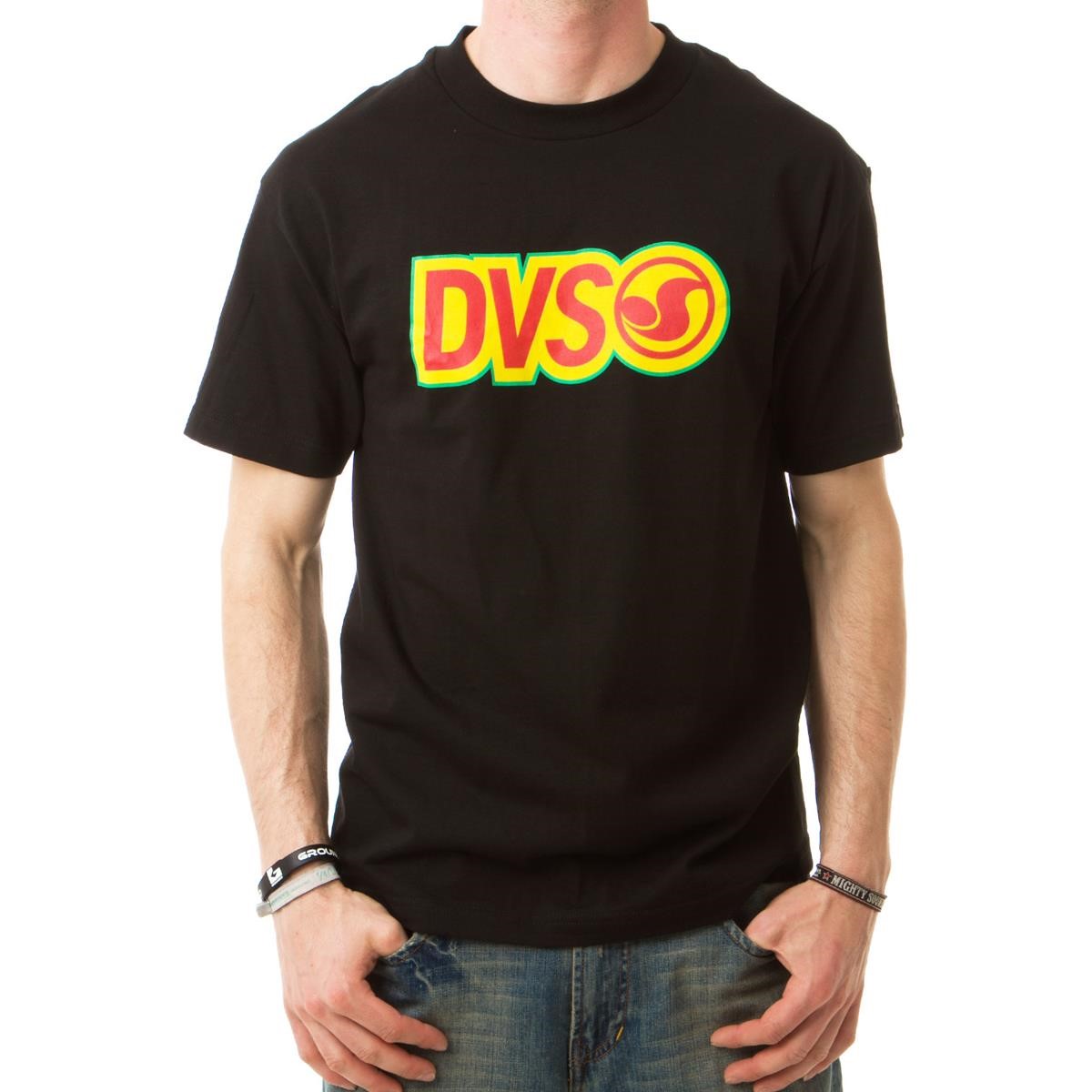 Freizeit/Streetwear Bekleidung-T-Shirts/Polos - DVS T-Shirt Core 2 MB Black