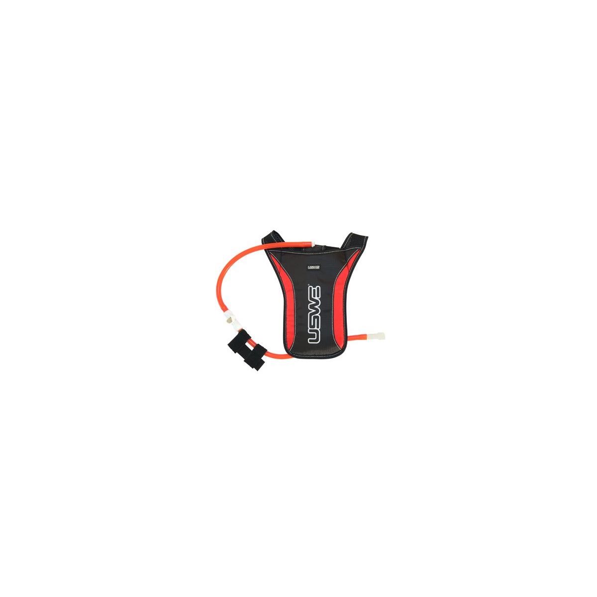 USWE Neck Brace Hydration System SP1 Handsfree Black/Red, 0.5 L