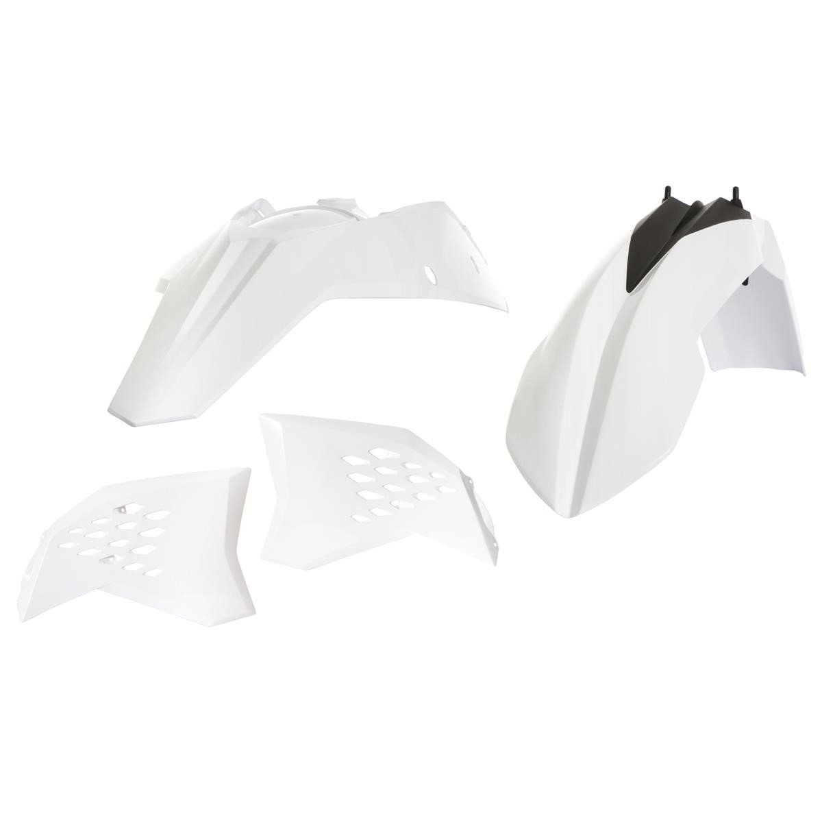 Acerbis Plastic Kit  KTM EXC 125/200/250/300, EXC-F 250/400/450/500 08-11, White