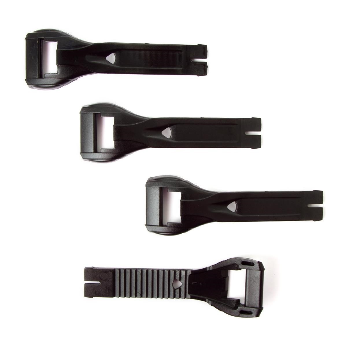 Gaerne Replacement Strap Kit Fastback/GX1/G-React/ SG10/SG12 Black - Short