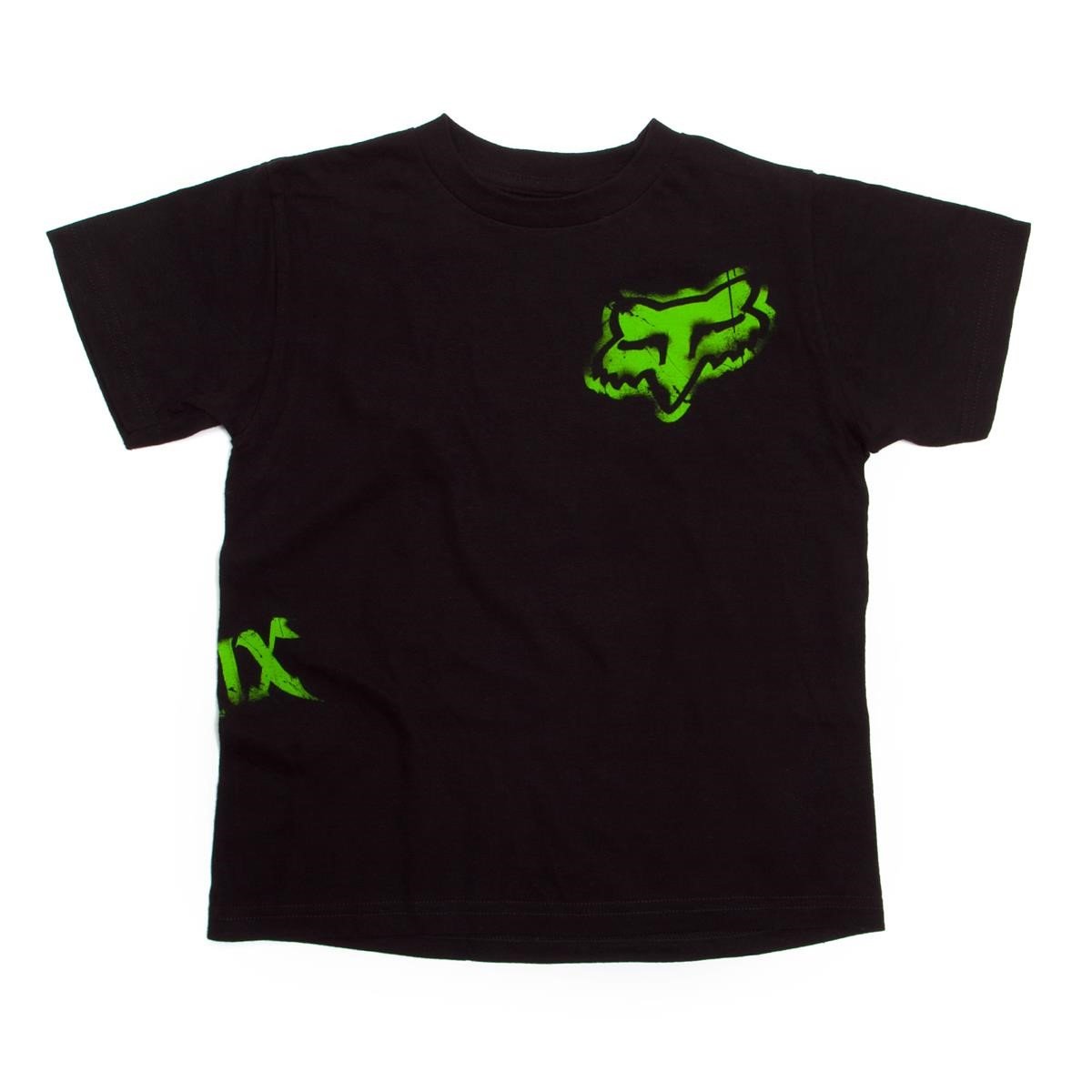 Freizeit/Streetwear Bekleidung-T-Shirts/Polos - Fox Junior T-Shirt Cut and Copy Black