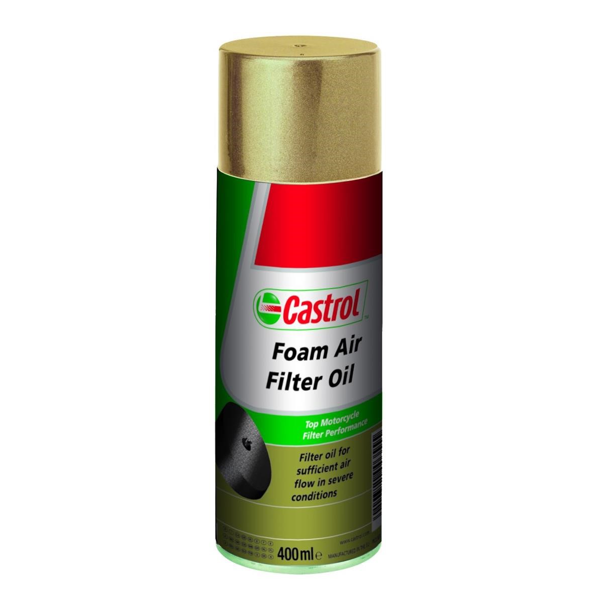 Castrol Huile Filtre à Air Air Filter Oil 400 ml