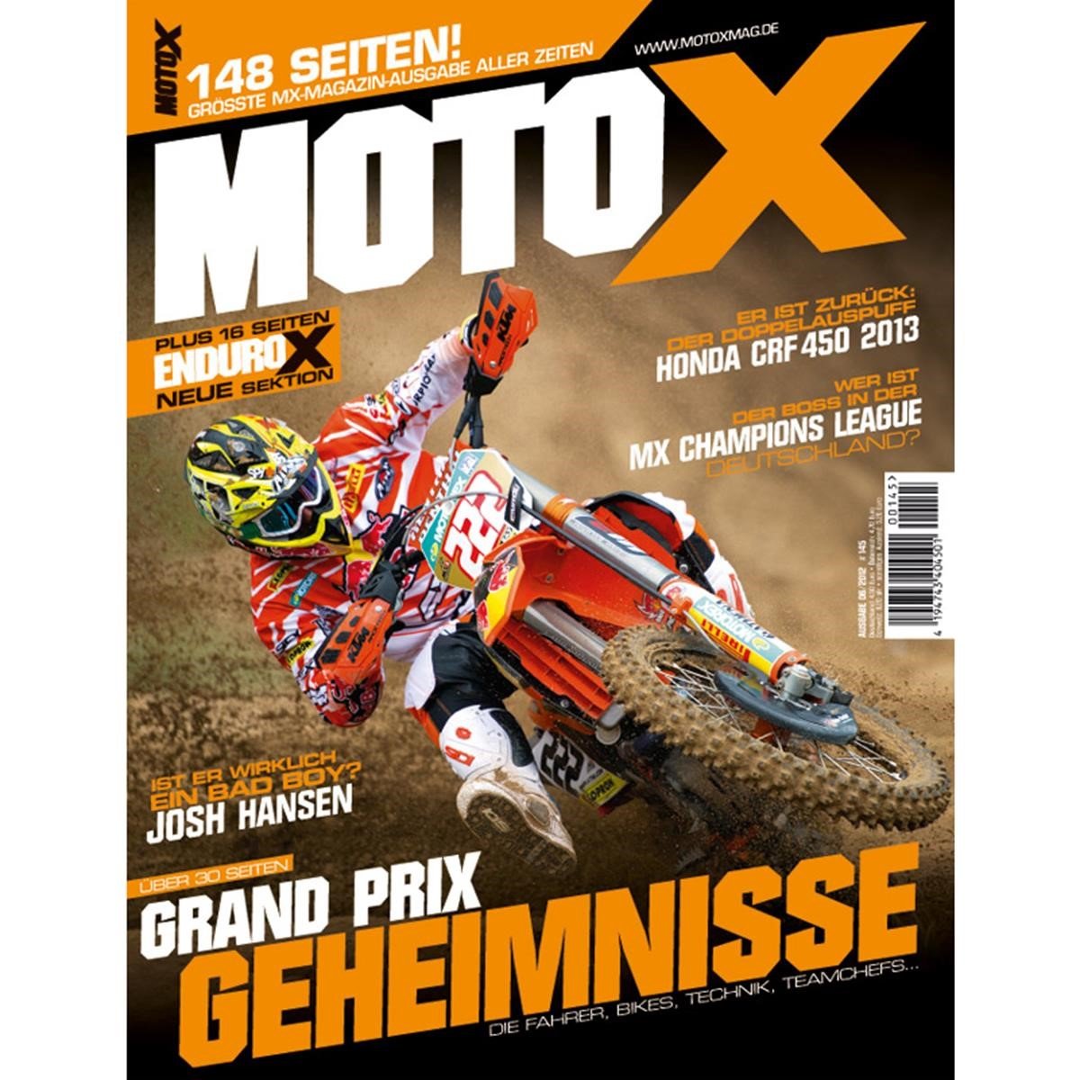 Lebensmittel/Fanartikel/Medien-Zeitschriften/Magazine/Kalender - Magazin MotoX Ausgabe 06/2012