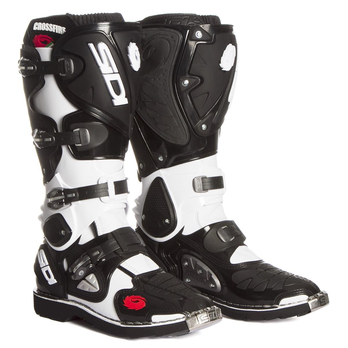 Sidi MX Boots Crossfire Black/White