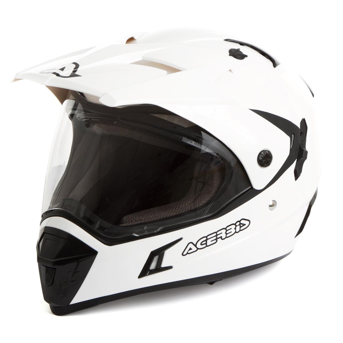 Acerbis Motocross-Helm Active Weiß