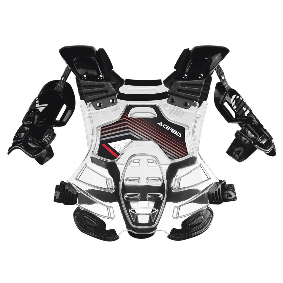 Acerbis MX Chest Protector Bomber Clear/Black