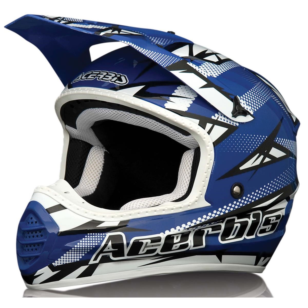 Acerbis Helm Fiber035 Atomik - Blue