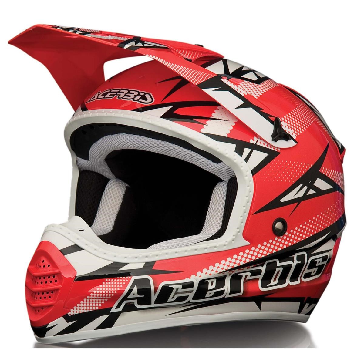 Acerbis Helm Fiber035 Atomik - Red