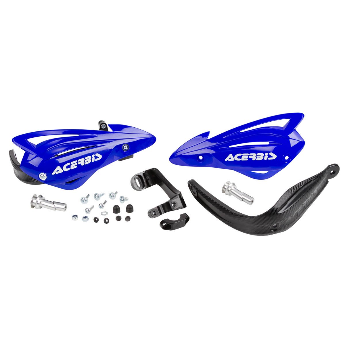 Acerbis Handguards Tri Fit Blue, Incl. Mounting kit