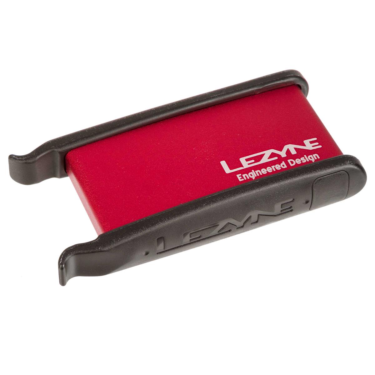 Lezyne Tire Lever Kit Lever Kit with Repairkit, Red