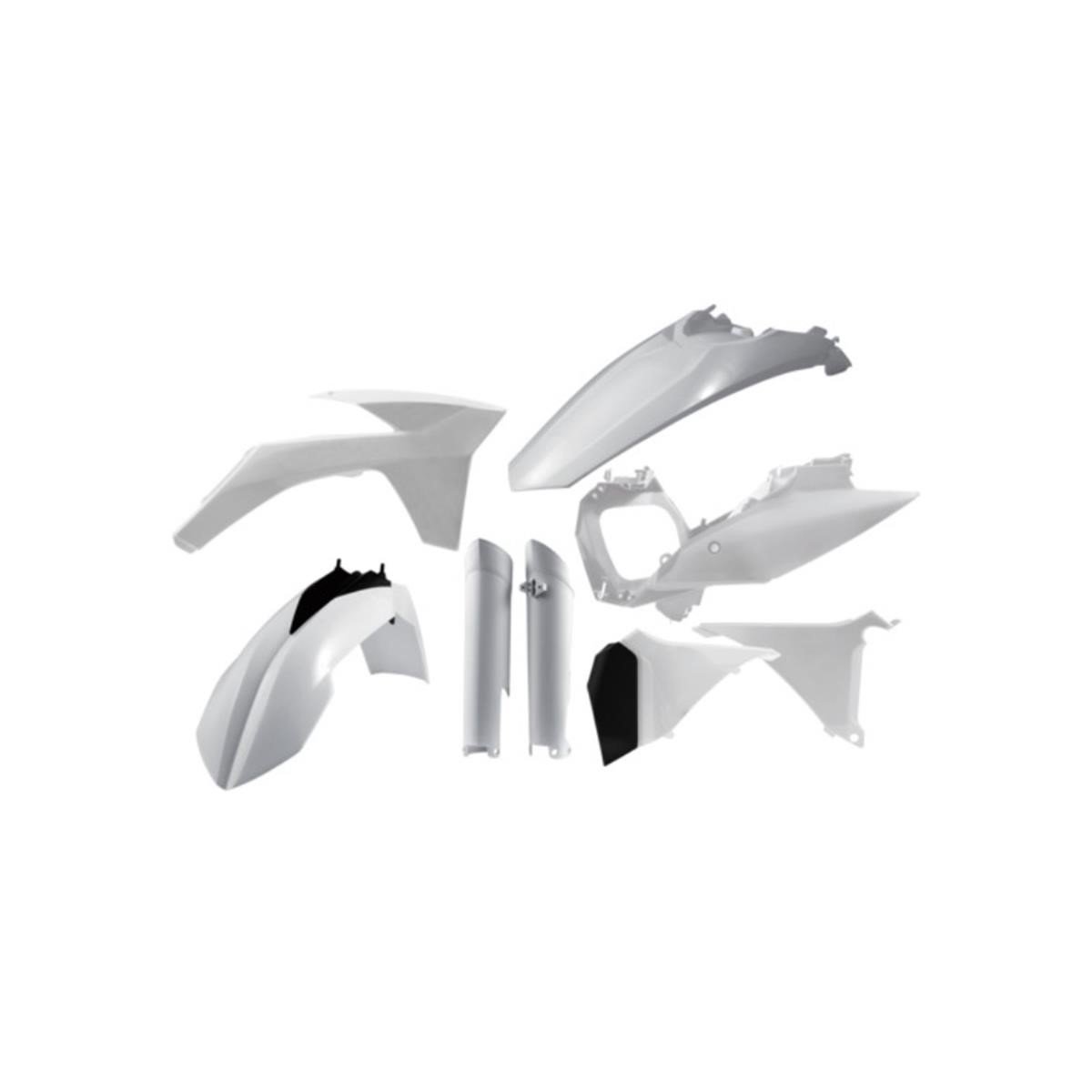 Acerbis Plastik-Kit Full-Kit KTM EXC/EXC-F 12-13, Weiß