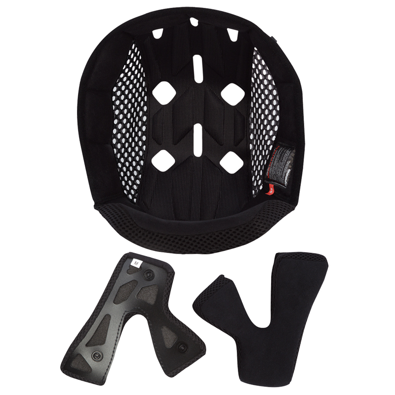 One Industries Helmet Lining/Cheek Pads Gamma Black