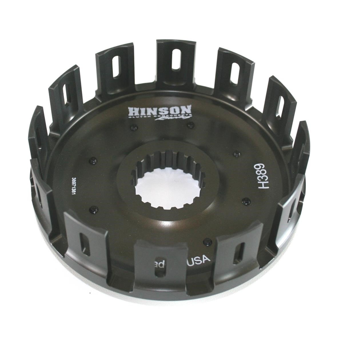 Hinson Kupplungskorb Billetproof inkl. Ruckdämpfer und Kickstarterzahnrad, Honda CRF 250 10-17