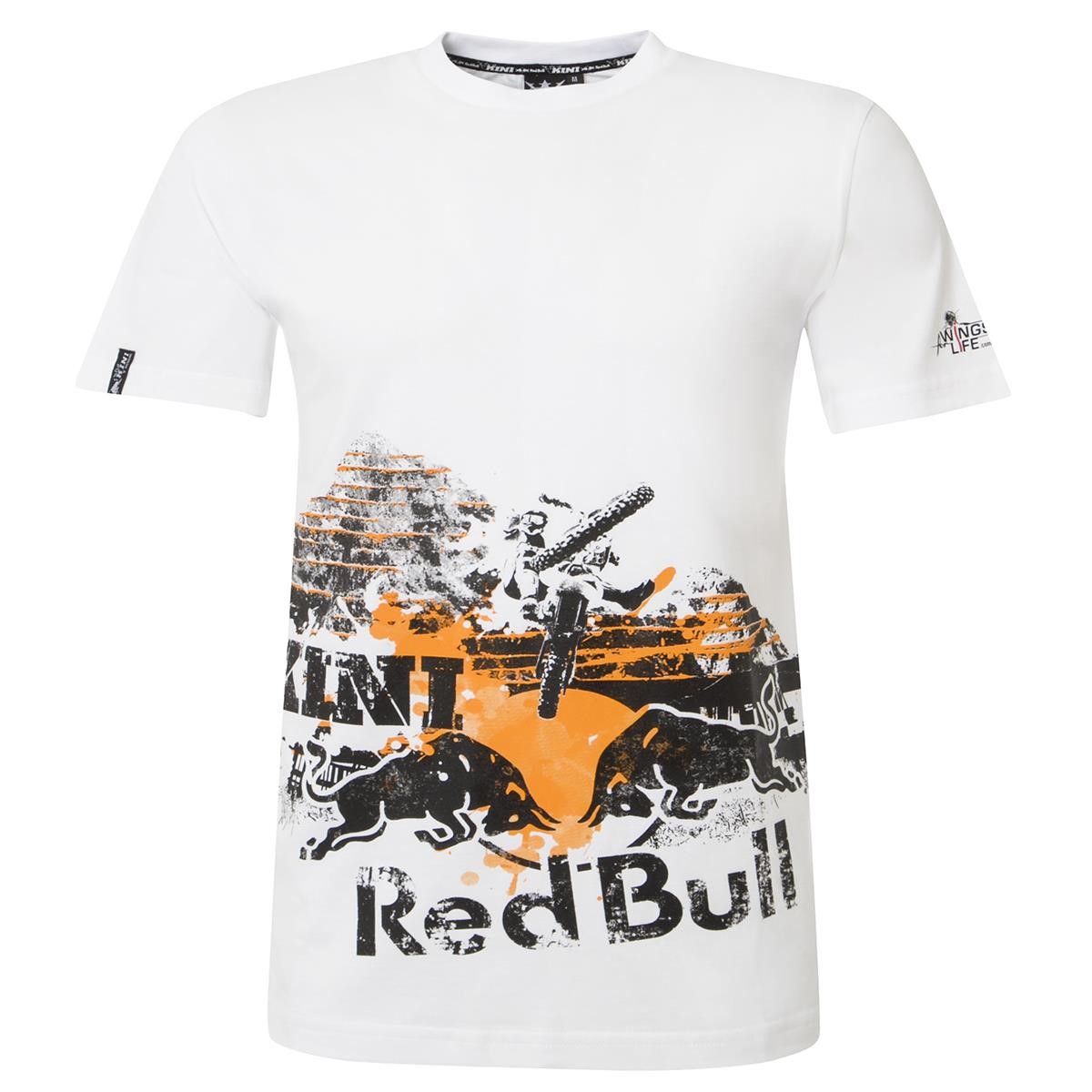 Kini Red Bull T-Shirt Rock Weiß