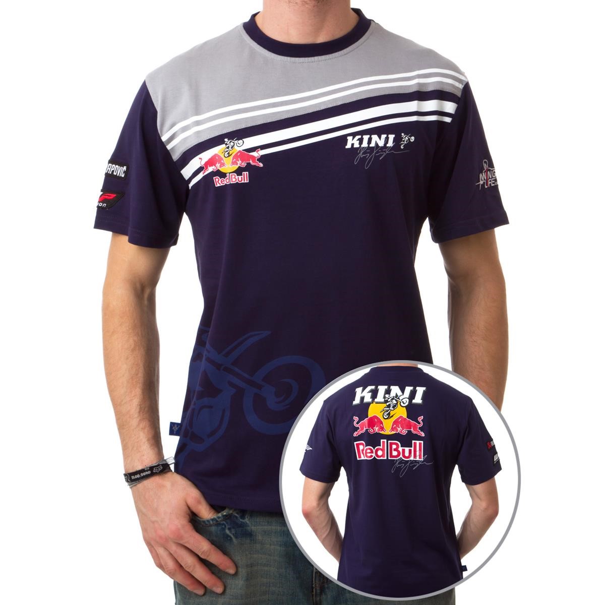 Kini Red Bull T-Shirt Team Navy/Grey