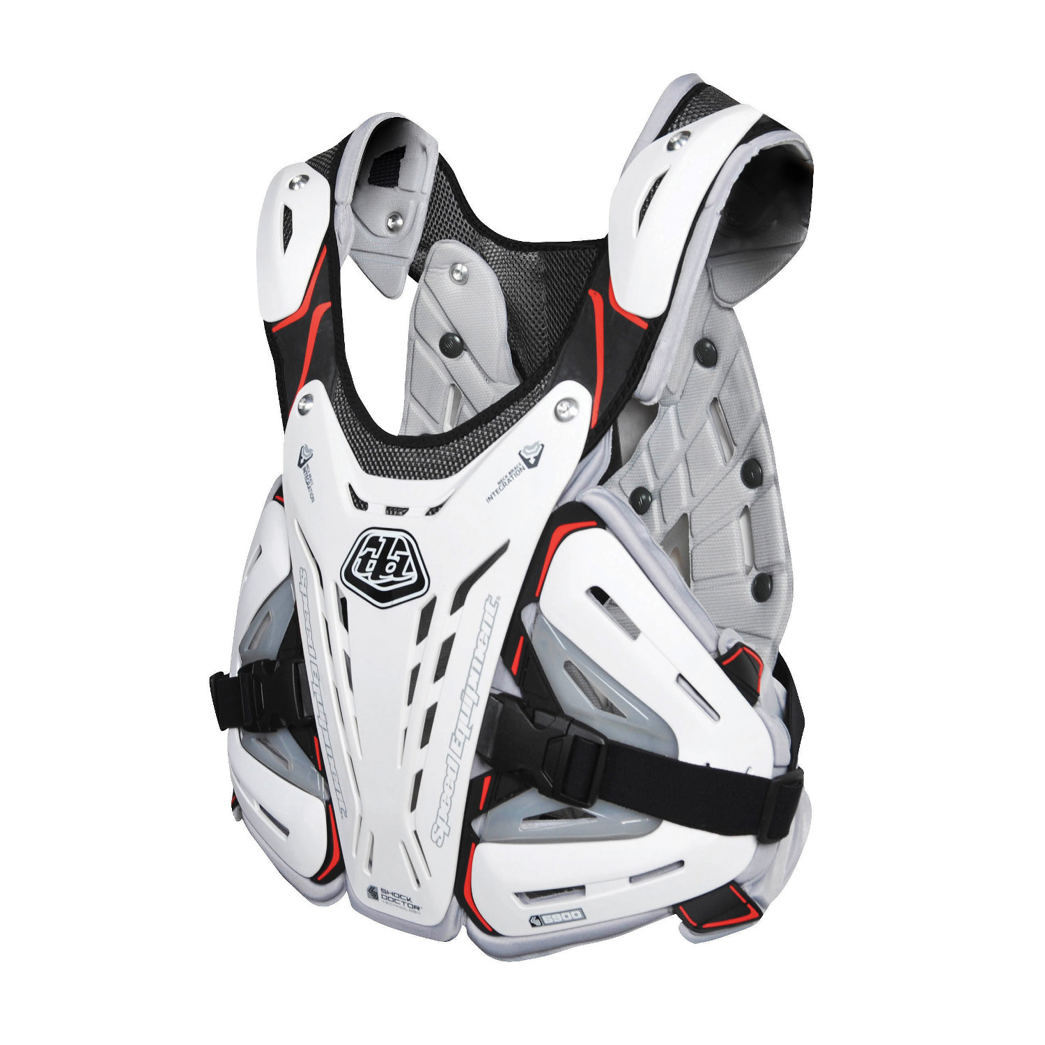 Troy Lee Designs Chest Protector BG 5900 White