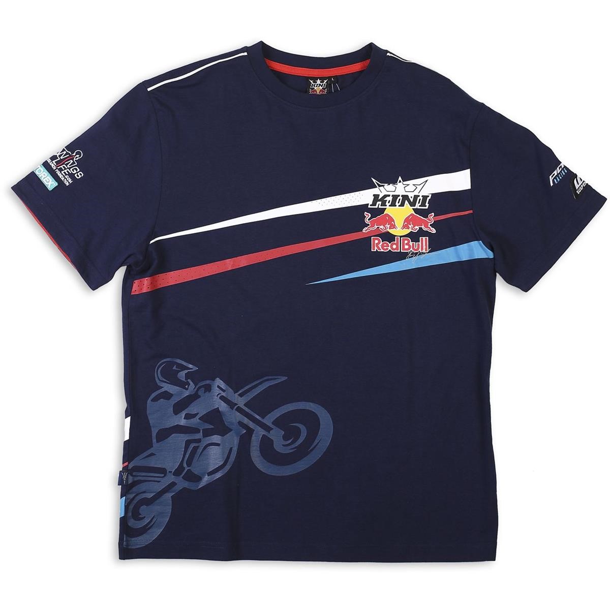 Kini Red Bull Enfant T-Shirt Team Navy/Grey