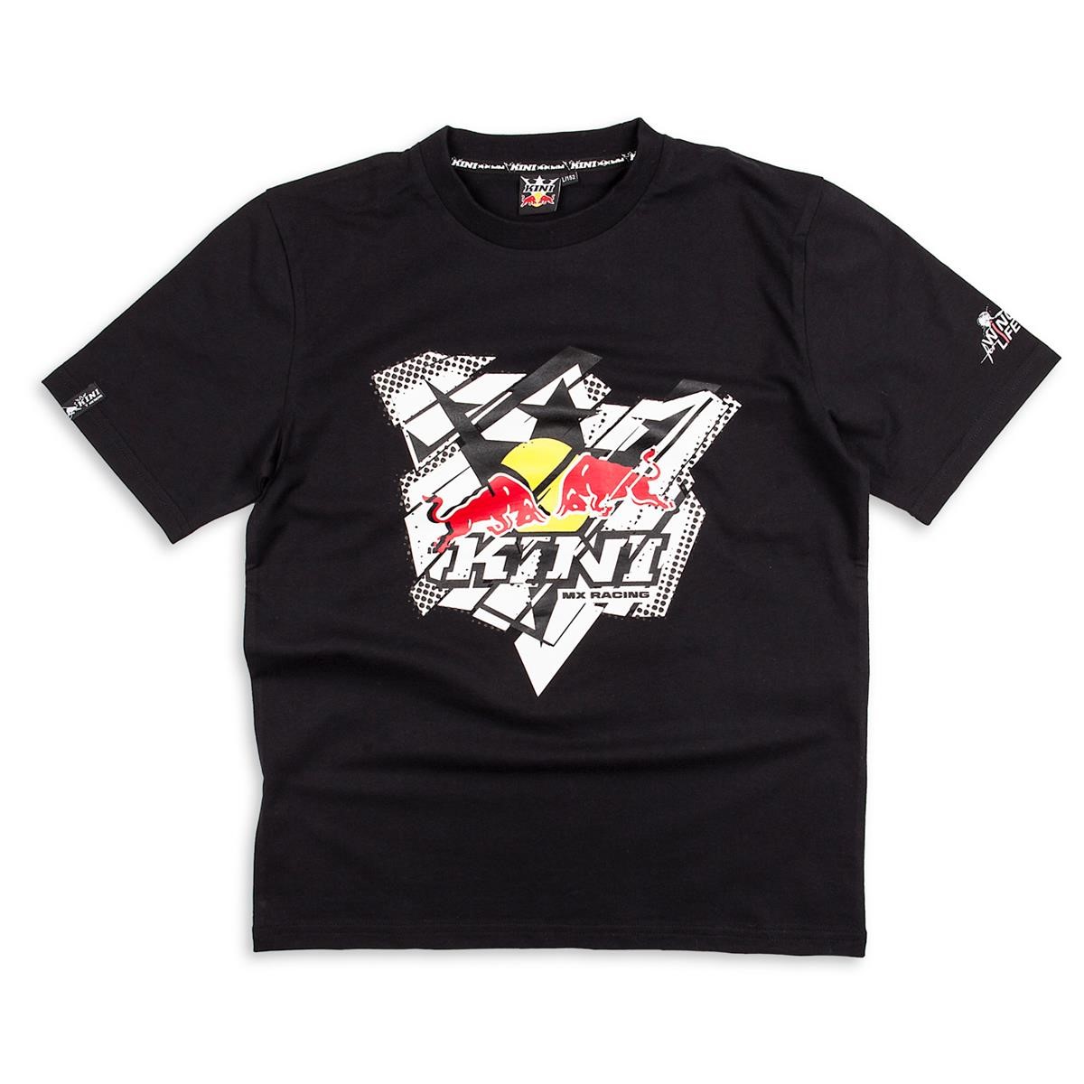 Kini Red Bull Kids T-Shirt Sliced Black