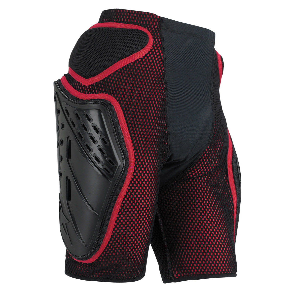 Alpinestars Sous-Shorts de Protection Bionic Freeride Noir/Rouge
