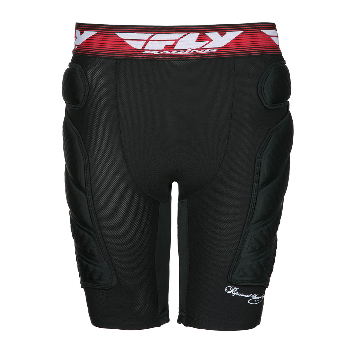 Fly Racing Protector Shorts Compression Black