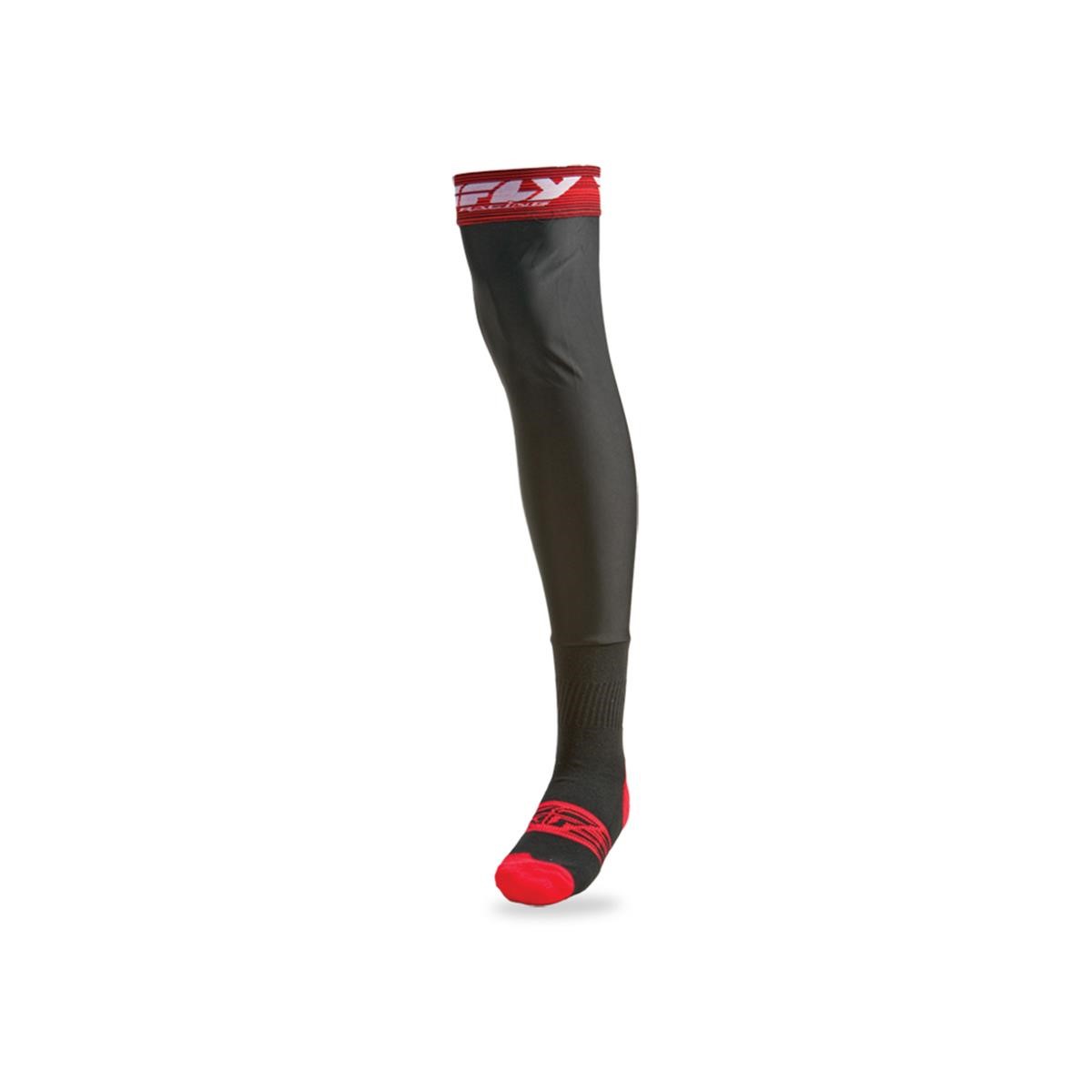 Fly Racing Calze Ginocchiere Knee Brace Black/Red