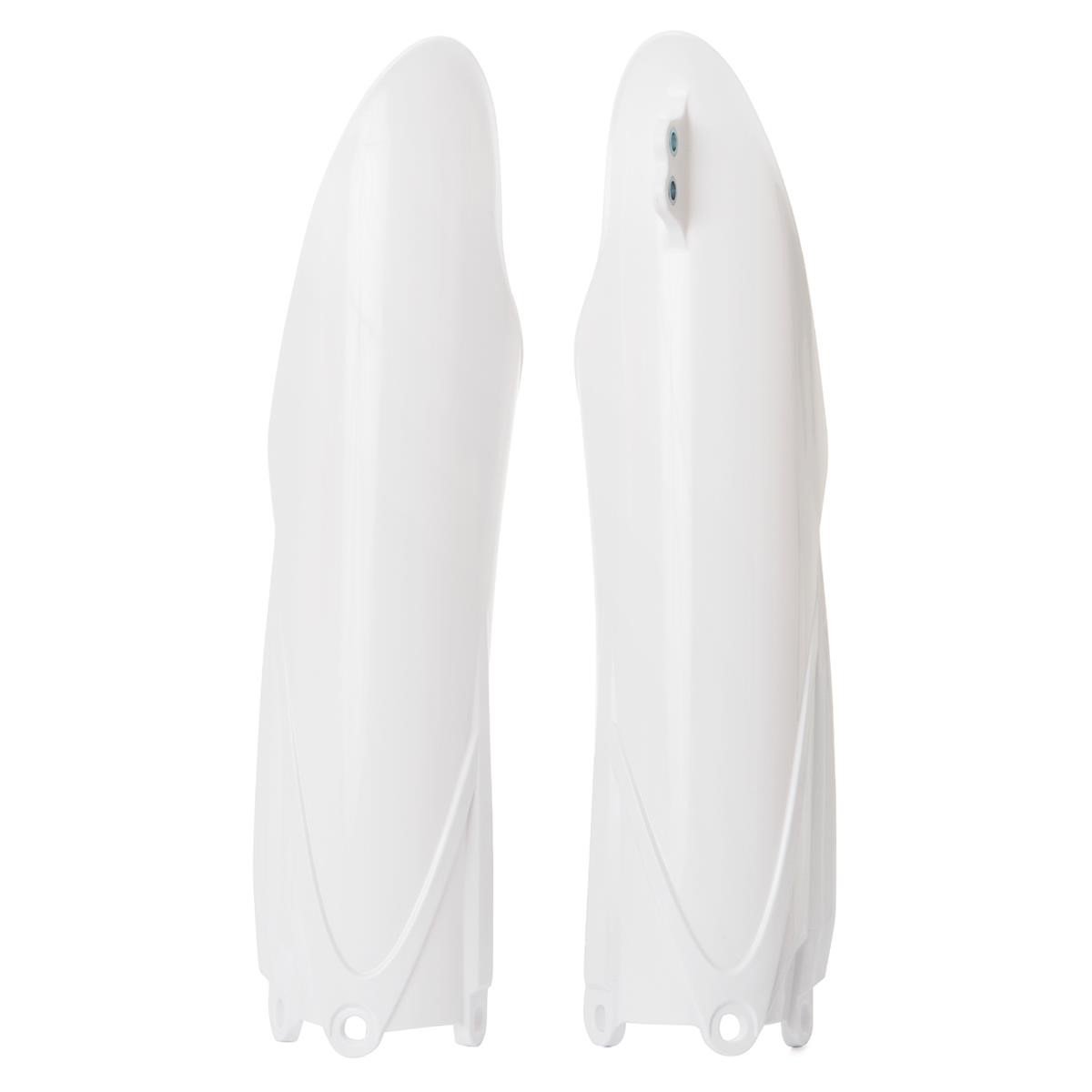 Acerbis Lower Fork Covers  Yamaha YZ/YZ-F, White