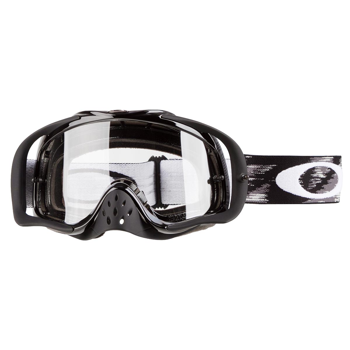 Oakley Crossbrille Crowbar MX Jet Black Speed - Klar Anti-Fog