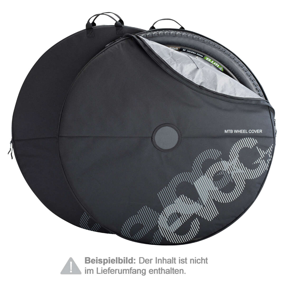 Evoc Laufrad Schutzhüllen-Set MTB Wheel Cover Schwarz