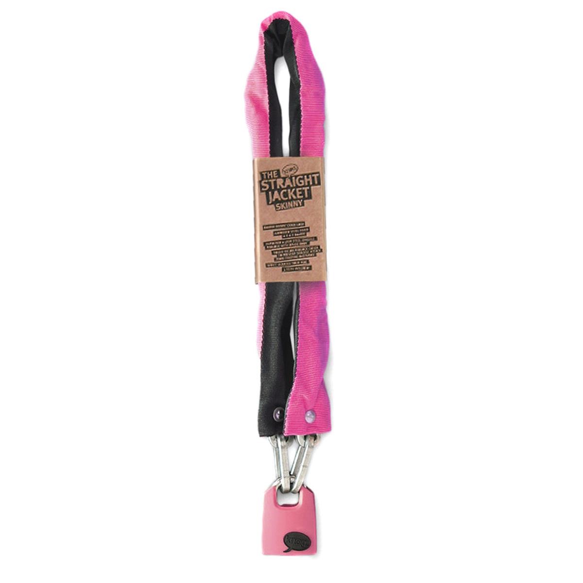 Knog Chain Lock Straight Jacket Skinny Pink/Black