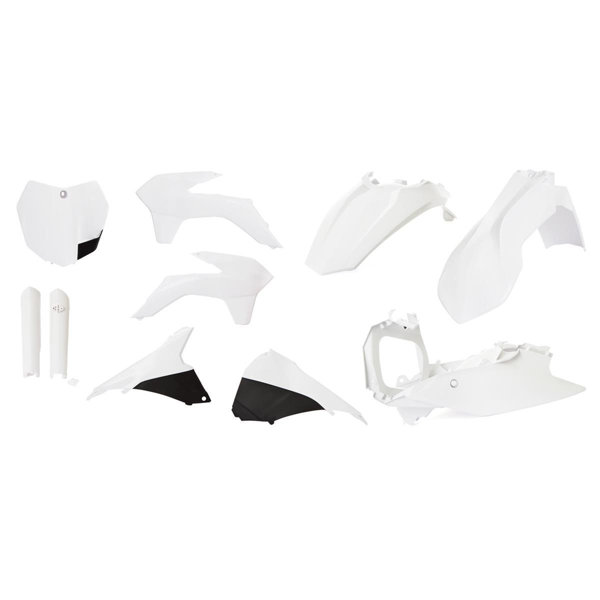 Acerbis Plastik-Kit Full-Kit KTM SX 125/150/250, SX-F 250/350/450 13-14, Weiß